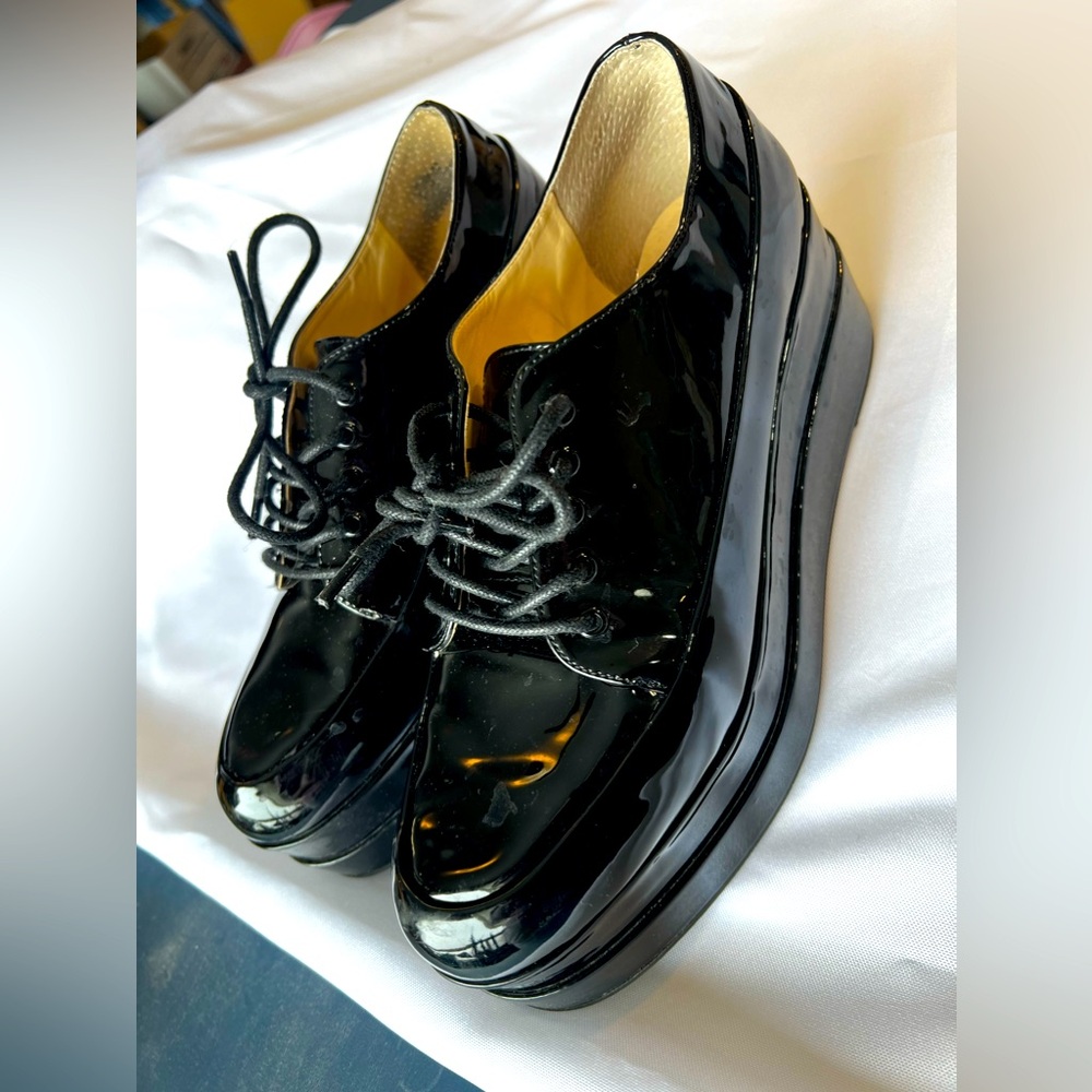 Jessica Simpson Black Platform Shoes